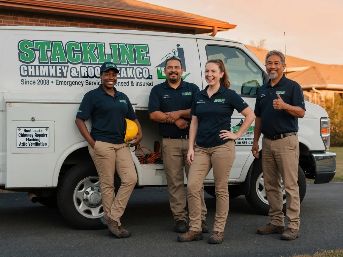 Chimney flashing repair company in Steward, IL